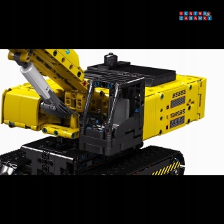 [15061] Klocki 1054 el. Zdalnie sterowana koparka z pilotem klocki Technic Mould King