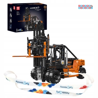 [17044] Klocki 4579 el. Technic wózek widłowy zdalnie sterowany RC Mould King [S]