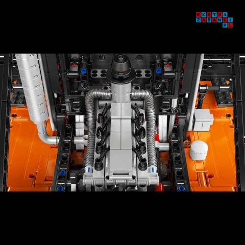 [17044] Klocki 4579 el. Technic wózek widłowy zdalnie sterowany RC Mould King