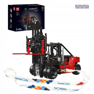 [17045] Klocki 4579 el. Technic wózek widłowy zdalnie sterowany RC Mould King [S]