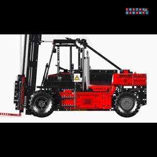 [17045] Klocki 4579 el. Technic wózek widłowy zdalnie sterowany RC Mould King [S]