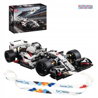 [13117] Klocki 1235 el. Wyścigówka F1 samochód sportowy Mould King [S]