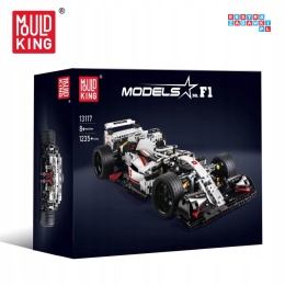 [13117] Klocki 1235 el. Wyścigówka F1 samochód sportowy Mould King