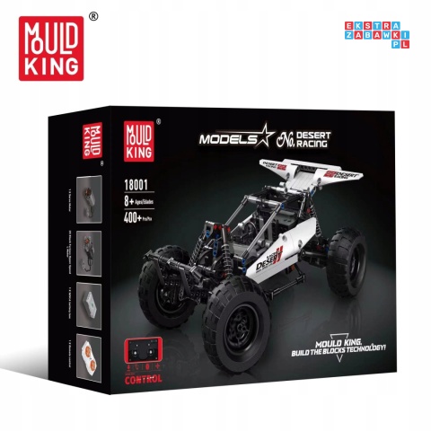 [18001] Klocki 409 el. Autko terenowe buggy zdalnie sterowane Mould King
