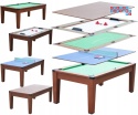 [M8401] Stół do gier 6 FT 5w1 BILARD PING PONG CYMBERGAJ