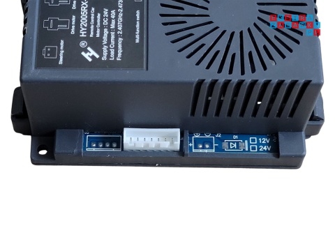 Sterownik 24V do pojazdów na akumulator – jednoczesna obsługa trybu manual i pilot