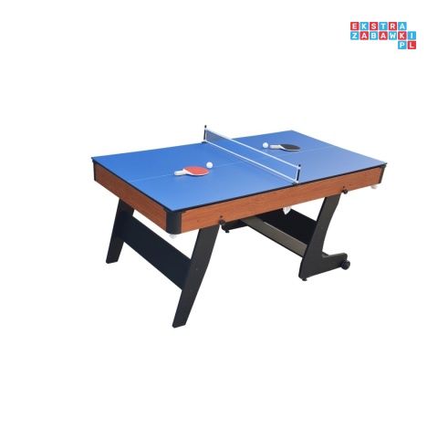[T56026(6).PLUS] Stół do gier 3w1 BILARD PING PONG 184x97,5CM solidny składany + akcesoria