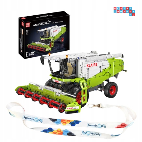 [17014S] Klocki 1347 el. Technic kombajn sprzęt rolniczy zdalnie sterowany RC Mould King