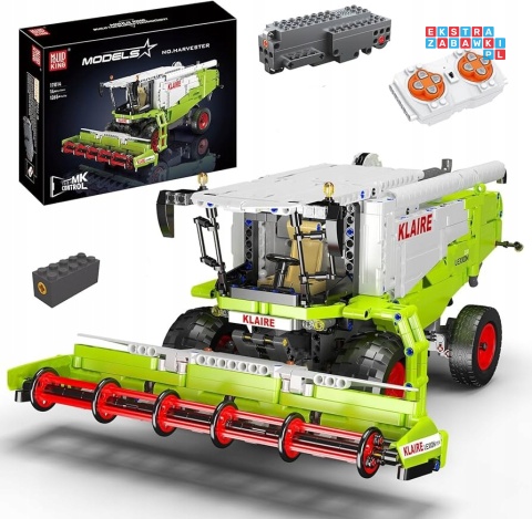 [17014S] Klocki 1347 el. Technic kombajn sprzęt rolniczy zdalnie sterowany RC Mould King