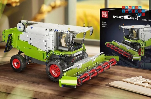 [17014S] Klocki 1347 el. Technic kombajn sprzęt rolniczy zdalnie sterowany RC Mould King