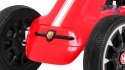 [PB9388A] Gokart ABARTH na pedały dla dzieci Koła EVA Hamulec ręczny - czerwony