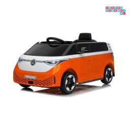 [HL718] Auto bus Volkswagen ID BUZZ na akumulator 2x45W 12V/10Ah - pomarańczowy