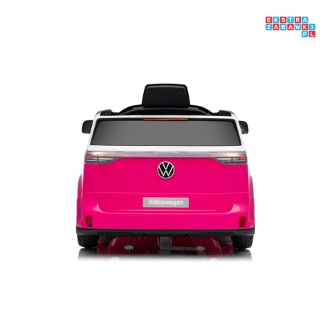 [HL718] Auto bus Volkswagen ID BUZZ na akumulator 2x45W 12V/10Ah - różowy