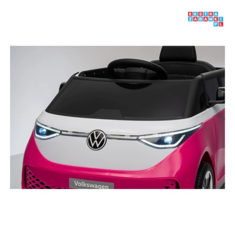 [HL718] Auto bus Volkswagen ID BUZZ na akumulator 2x45W 12V/10Ah - różowy