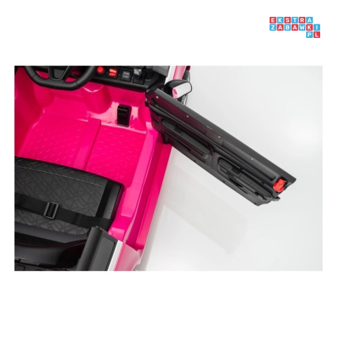 [HL718] Auto bus Volkswagen ID BUZZ na akumulator 2x45W 12V/10Ah - różowy