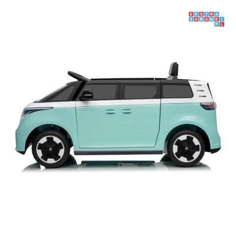 [HL718] Auto bus Volkswagen ID BUZZ na akumulator 2x45W 12V/10Ah - zielony