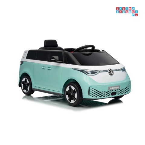 [HL718] Auto bus Volkswagen ID BUZZ na akumulator 2x45W 12V/10Ah - zielony