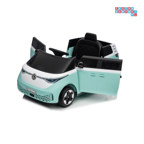 [HL718] Auto bus Volkswagen ID BUZZ na akumulator 2x45W 12V/10Ah - zielony