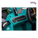 [outlet] [JE1599] Auto Formuła 1 Aston Martin Cognizant Aramco na akumulator 4x50W 24V/5Ah ekoskóra EVA