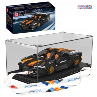 [27055] Klocki 386 el. Auto sportowe Chiron Supercar w gablocie Mould King [S]