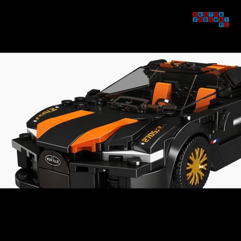[27055] Klocki 386 el. Auto sportowe Chiron Supercar w gablocie Mould King