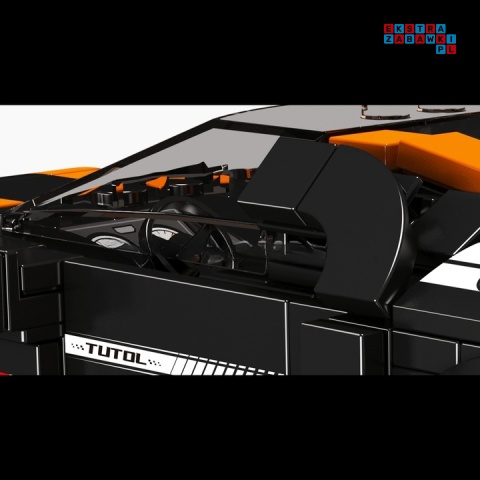 [27055] Klocki 386 el. Auto sportowe Chiron Supercar w gablocie Mould King