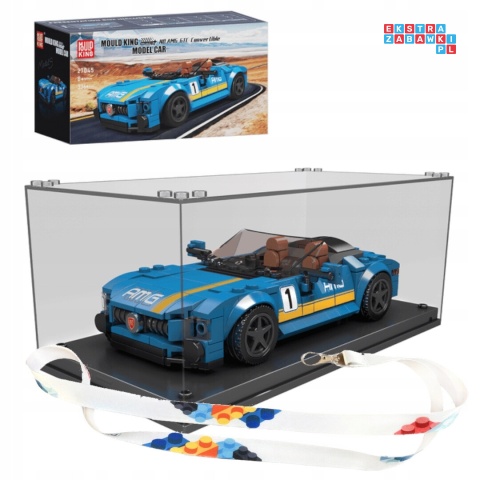 [27045] Klocki 336 el. Auto technic pojazd sportowy w gablocie Mould King