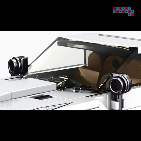 [27031] Klocki 384 el. Auto technic pojazd sportowy GTR w gablocie Mould King