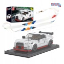 [27031] Klocki 384 el. Auto technic pojazd sportowy GTR w gablocie Mould King