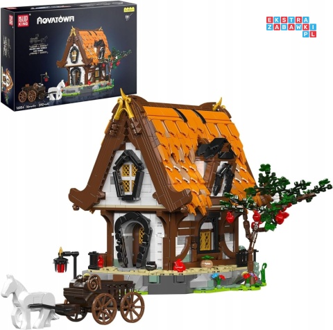 [16054] Klocki 2192 el. Domek średniowieczna chatka makieta Mould King