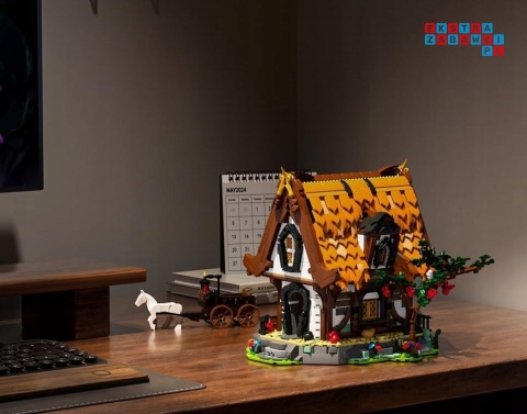 [16054] Klocki 2192 el. Domek średniowieczna chatka makieta Mould King