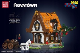 [16054] Klocki 2192 el. Domek średniowieczna chatka makieta Mould King