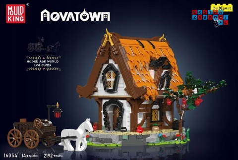 [16054] Klocki 2192 el. Domek średniowieczna chatka makieta Mould King