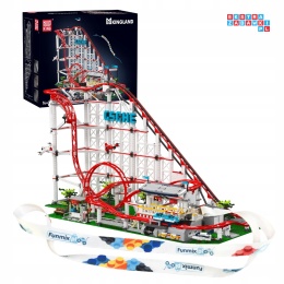 [11014] Klocki 3646 el. Kolejka roller coaster model konstrukcja Mould King