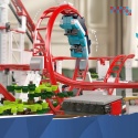 [11014] Klocki 3646 el. Kolejka roller coaster model konstrukcja Mould King