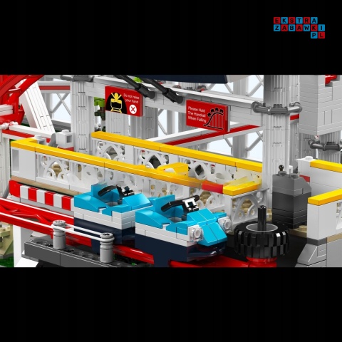 [11014] Klocki 3646 el. Kolejka roller coaster model konstrukcja Mould King