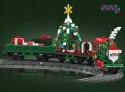 [12039] Klocki 922 el. Kolejka świąteczna pociąg z choinką Mould King