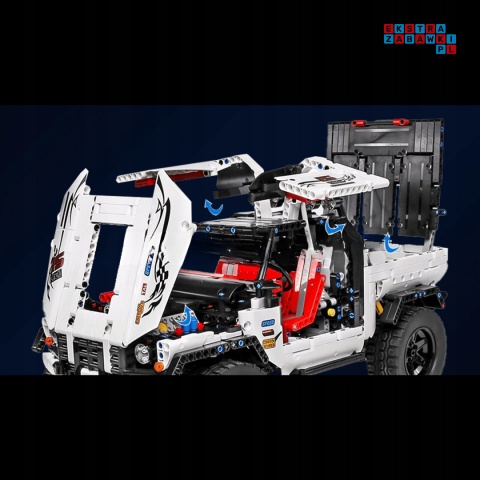 [18005] Klocki 2013 el. Auto terenowe wyścigowe konstrukcyjne Mould King