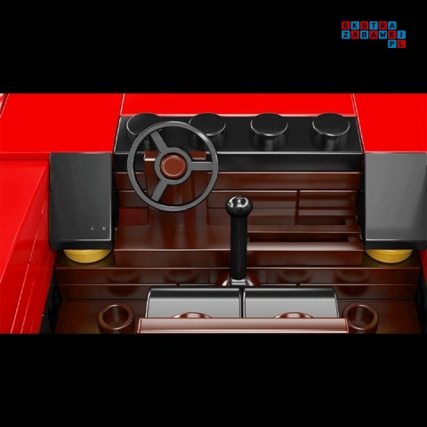 [27038] Klocki 338 el. Konstrukcyjne Ferrari auto sportowe w gablocie Mould King