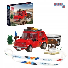 [24074] Klocki 393 el. Konstrukcyjne maluch auto model pojazdu Mould King