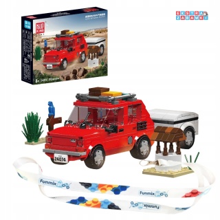 [24074] Klocki 393 el. Konstrukcyjne maluch auto model pojazdu Mould King [S]