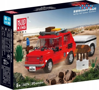 [24074] Klocki 393 el. Konstrukcyjne maluch auto model pojazdu Mould King [S]
