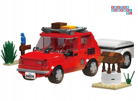 [24074] Klocki 393 el. Konstrukcyjne maluch auto model pojazdu Mould King