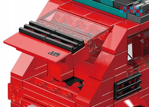 [24074] Klocki 393 el. Konstrukcyjne maluch auto model pojazdu Mould King