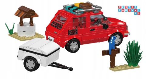 [24074] Klocki 393 el. Konstrukcyjne maluch auto model pojazdu Mould King