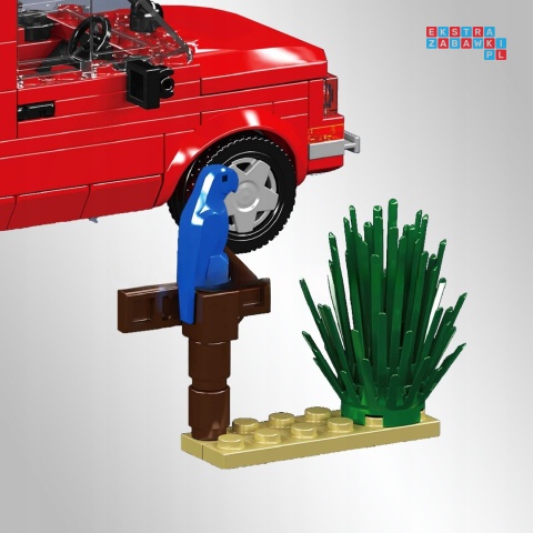 [24074] Klocki 393 el. Konstrukcyjne maluch auto model pojazdu Mould King