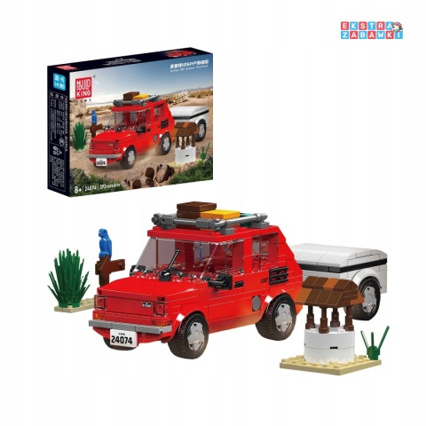 [24074] Klocki 393 el. Konstrukcyjne maluch auto model pojazdu Mould King [S]