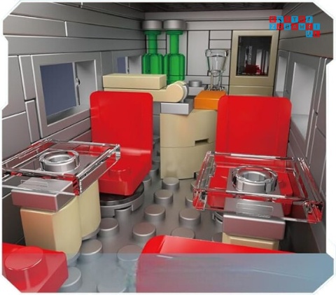 [12018S] Klocki 1751 el. Konstrukcyjne pociąg kolejka model Mould King