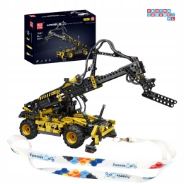 [19009] Klocki 803 el. Konstrukcyjne podnośnik pneumatyczny dźwig Mould King