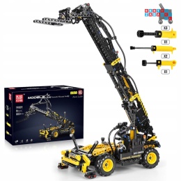 [19009] Klocki 803 el. Konstrukcyjne podnośnik pneumatyczny dźwig Mould King